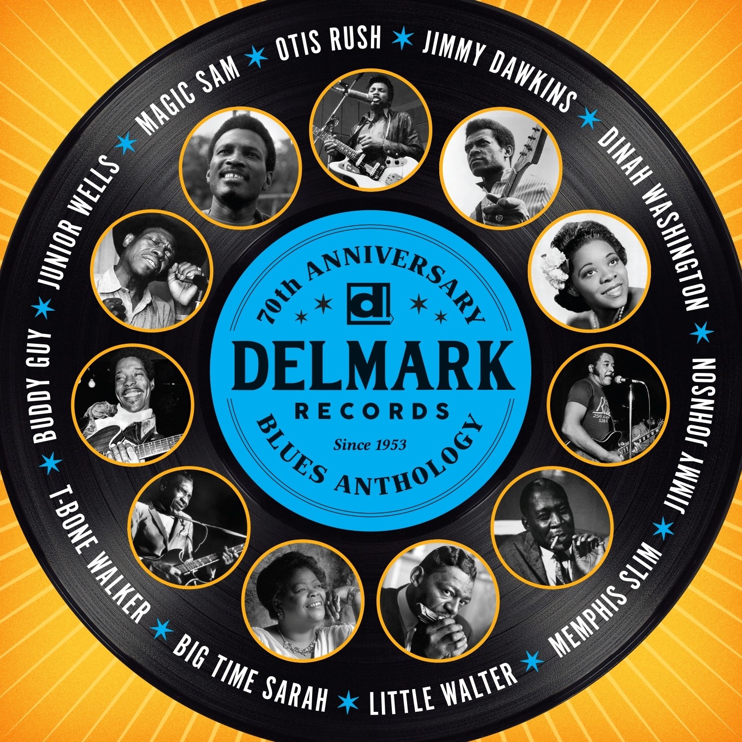Various Artists Delmark Record's 70th Anniversary Blues Anthology (Vinyl LP)