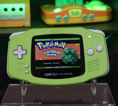 Nintendo Game Boy Advance backlit ags101 green Handheld System ips v5