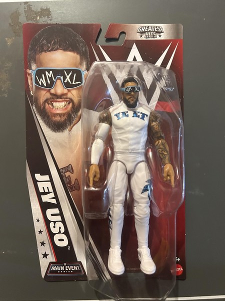 Wwe Main Event Series Best Of Mix 3 Jey Uso Action Figure ACC NEU-image