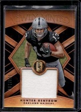 2019 Gold Standard #NMM-24 Hunter Renfrow Newly Minted Mem #/199