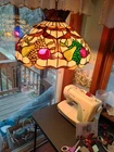 Vintage Tiffany-Style Stained Glass Hanging pedent Ceiling Lamp