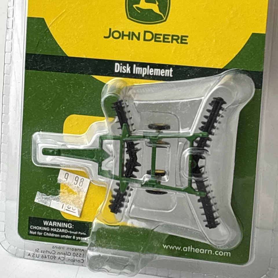 Athearn John Deere HO 1:87 Scale Disk Implement #77089 Farming Equipment NIP - Image 2 of 4