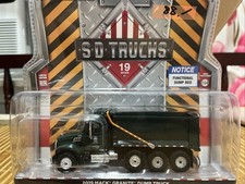 1 64 Greenlight SD Trucks Series 19 2019 Mack Granite Dump Truck CHASE