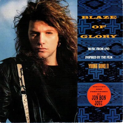 Jon Bon Jovi Blaze Of Glory Vinyl Single 7inch Mercury