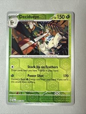 Pokemon TCG * SV Shroulded Fable * 5/64 Decidueye REVERSE HOLO  U * FRESH PK