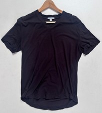 James Perse Standard Brown V-Neck Cotton Lightweight T-Shirt Size 1 Small RP£115