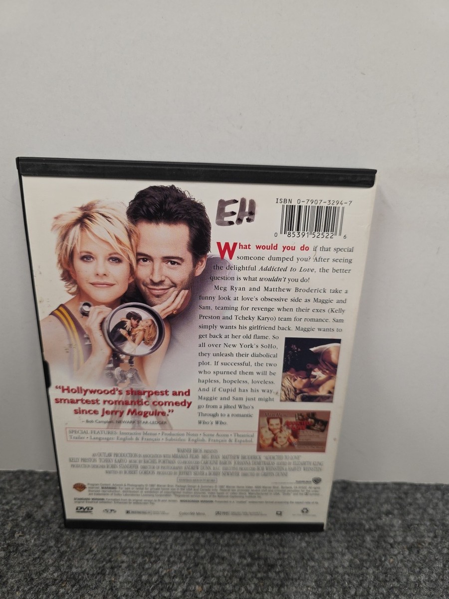Addicted to Love (DVD, 1997) 85391525226| eBay