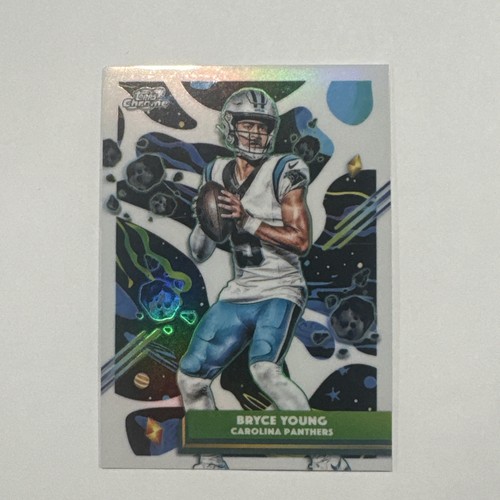 ☕️MK 2025 TOPPS CHROME COSMIC #13 WHITE HOLE BRYCE YOUNG SP Panthers
