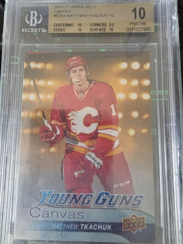 Matthew Tkachuk #C218 2016 Upper Deck Canvas card