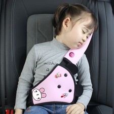 Car Seat Belt Protector for Kids Anti Choke Adjustable Guard Belly Cover