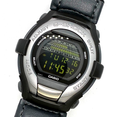 CASIO G-SHOCK GT-001 Digital Watch 1983 Vintage Early Model Works