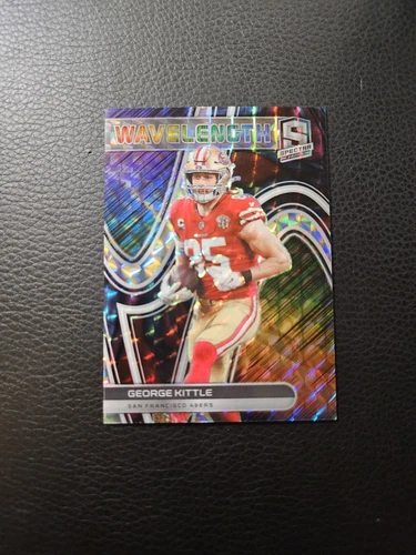 2022 Panini Spectra Wavelength Interstellar George Kittle SP SF 49ers /50