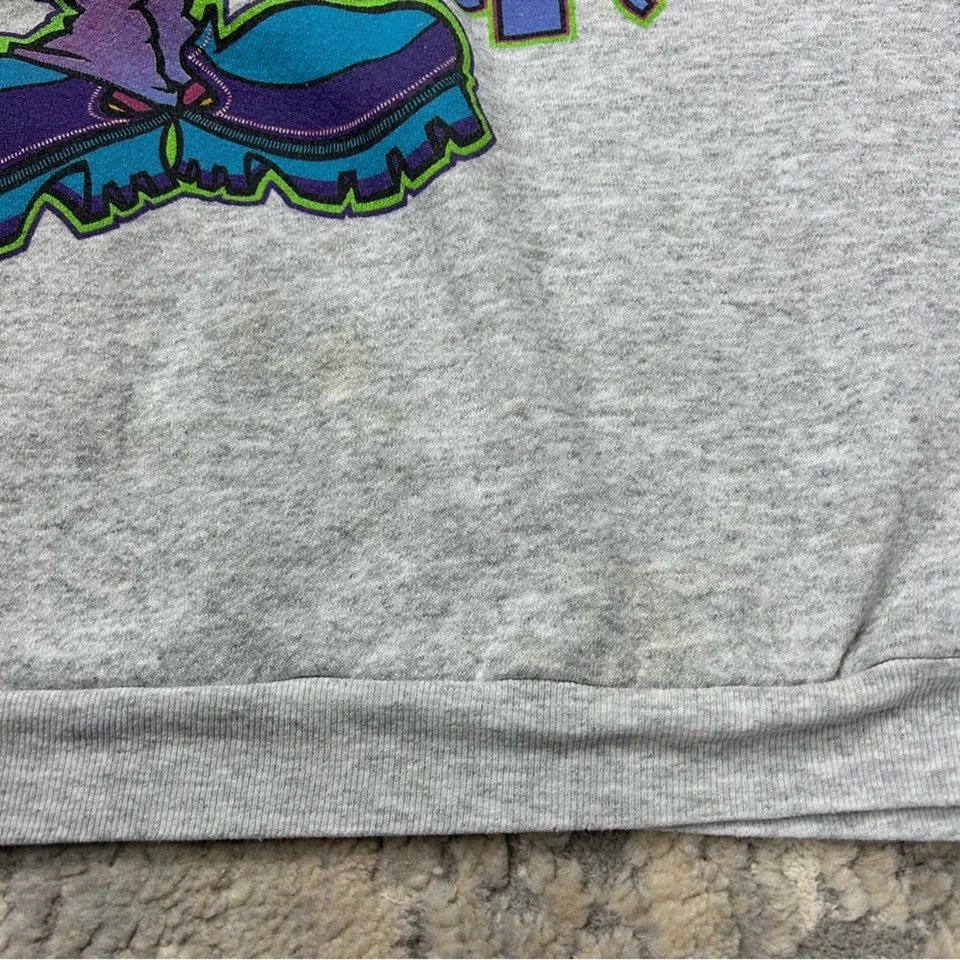 Vintage Looney Tunes Whatever Tweety Bird Sweatshirt Medium Oversized 1997 - Image 4 of 4