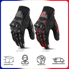 Gant Respirant de Moto Protection Tactiles Scooter Vélo VTT Trottinette Confort