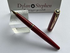 Montblanc Generation Collection Red Fountain Pen 14K Medium gold nib