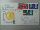 GB FDC 1962 National Productivity Year NPY (Phos) NPY slogan cancel cat £130 H/W