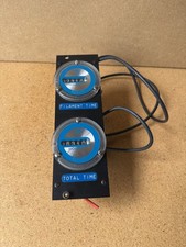 Dual Hour Meter Panel Mount Filament and Total Time Elapsed Counter