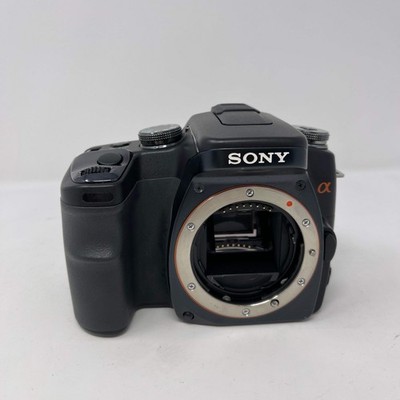 Sony Alpha A100 10.2MP Sensor Camera - Bent CFI Pins