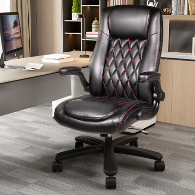 #ad #ad Executive PU Leather Office Chair High Back Computer Task Home Desk Chair $169.99