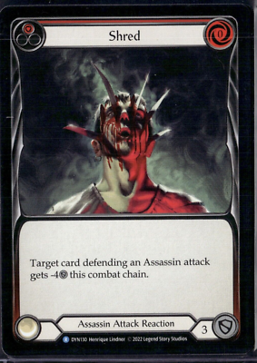 Shred (RED) DYN130 Flesh and Blood TCG FAB TCG