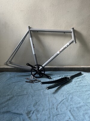 Columbus Spirit Condor Pista 58cm XL frame Sugino 75 single speed fixed  gear UK