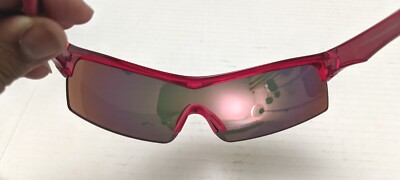 Carolina Lemke red black frames sunglasses Carolina Lemke Unisex Sunglasses with Red Frame CL9164-6  main image 4