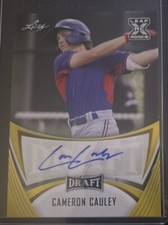 2021 Leaf Draft Base Auto Gold #BA-CC2 Cameron Cauley