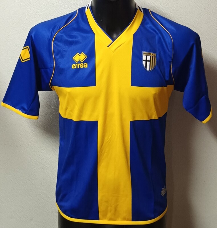 Giallo Blu Maglia Parma Puma Away Jersey 23/24 No Sponsor Parma Calcio