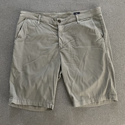 AG Adriano Goldschmied Men's The Griffin Short - Tailored Sateen Stretch Shorts