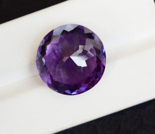Most Valuable 42 CT Round Cut Russian Color Changing Alexandrite Round Gemstone - Picture 11 of 11