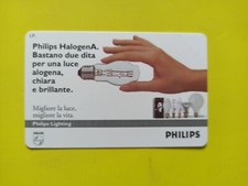 Schede telefoniche Sip Omaggio privata Philips lampada nuova Rara lire 10.000