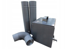 Räuchereiset Feuerstelle Rohre Rohrbogen Räucherofen Set