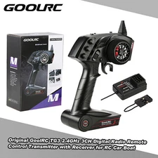 GoolRC TG3 Digital Radio Remote Control Transmitter W/Receiver For RC Boat T2F5