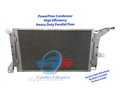 #ad 72 81 Pontiac Firebird Trans AM w PONTIAC ENGINE PowerFlow condenser AC2270PF $355.00