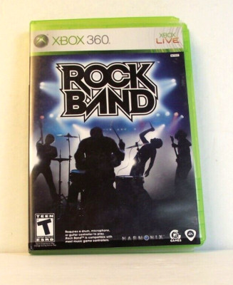 Rock Band (Microsoft Xbox 360, 2007 Harmonix) (A-88)