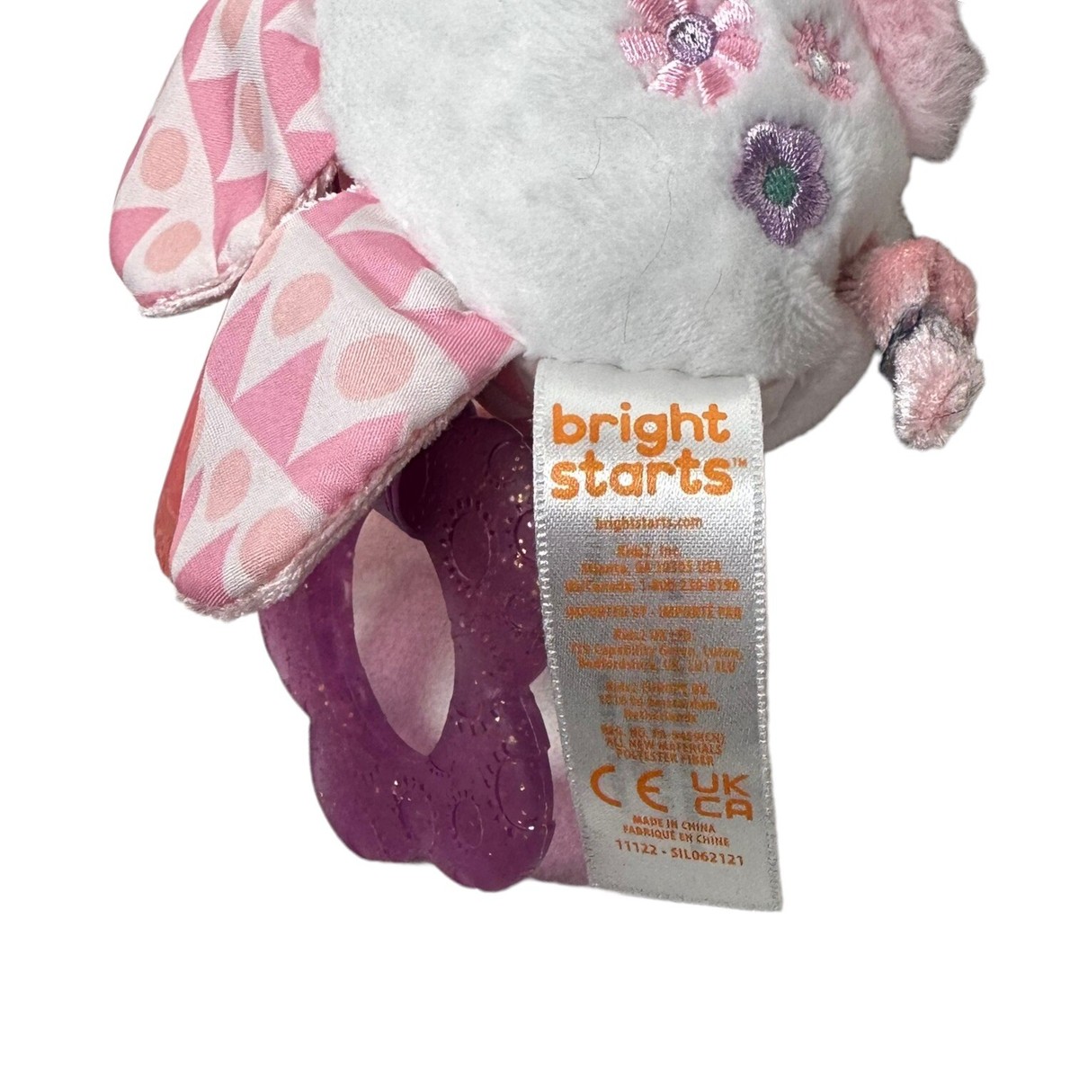 Teething Bracelet For Baby Bright Starts Snuggle Teethe Soft