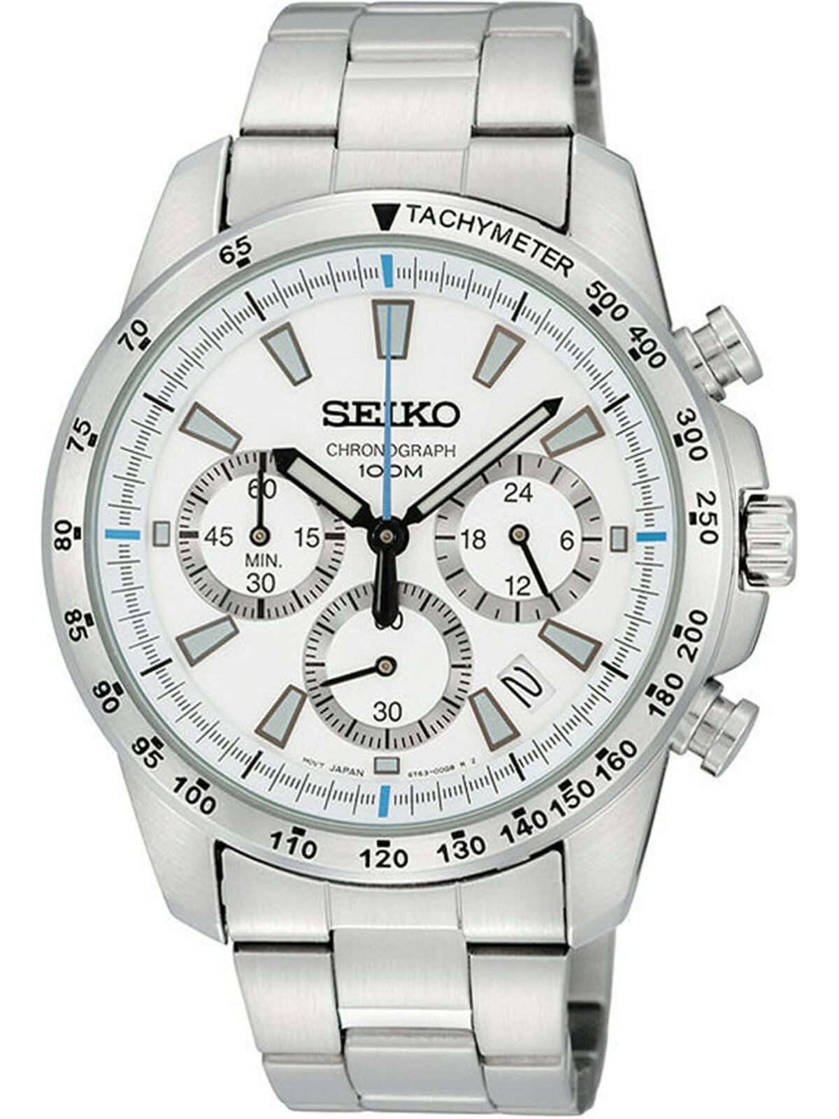 seiko gents chronograph 100m wr watch