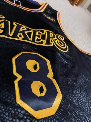 KOBE Bryant LA Los Angeles Lakers NBA basketball jersey Size 52 XL