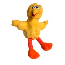 Vintage Big Bird Plush 13" Playskool Sesame Street 1986 70205