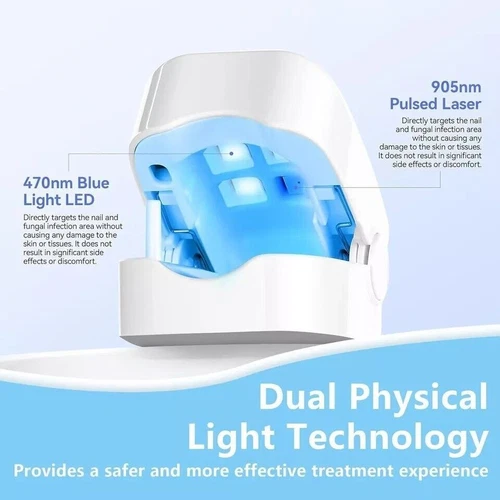 Nail Fungus Laser LED Light Device for Damaged Discoloration of Thick Toenails - Picture 8 of 9