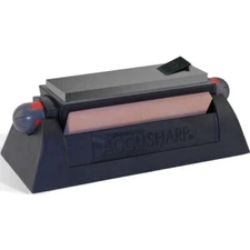 AccuSharp Tri-Stone System Easy Sharpening/Honing For Any Straight-Edge Blades