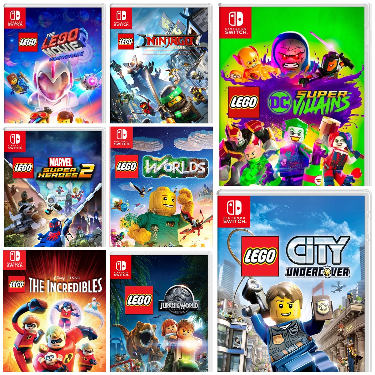 LEGO Nintendo Switch Games Choose Your Game eBay