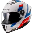 LS2 FF808 Stream Ii Vintage White Blue Red