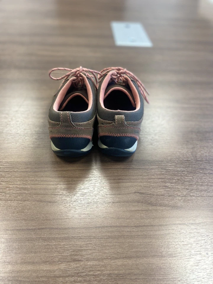 L.L. Bean Mujer Feldespato Gamuza Marrón Coral Con Cordones Talla 8.5 Usado Foto 2 de 4