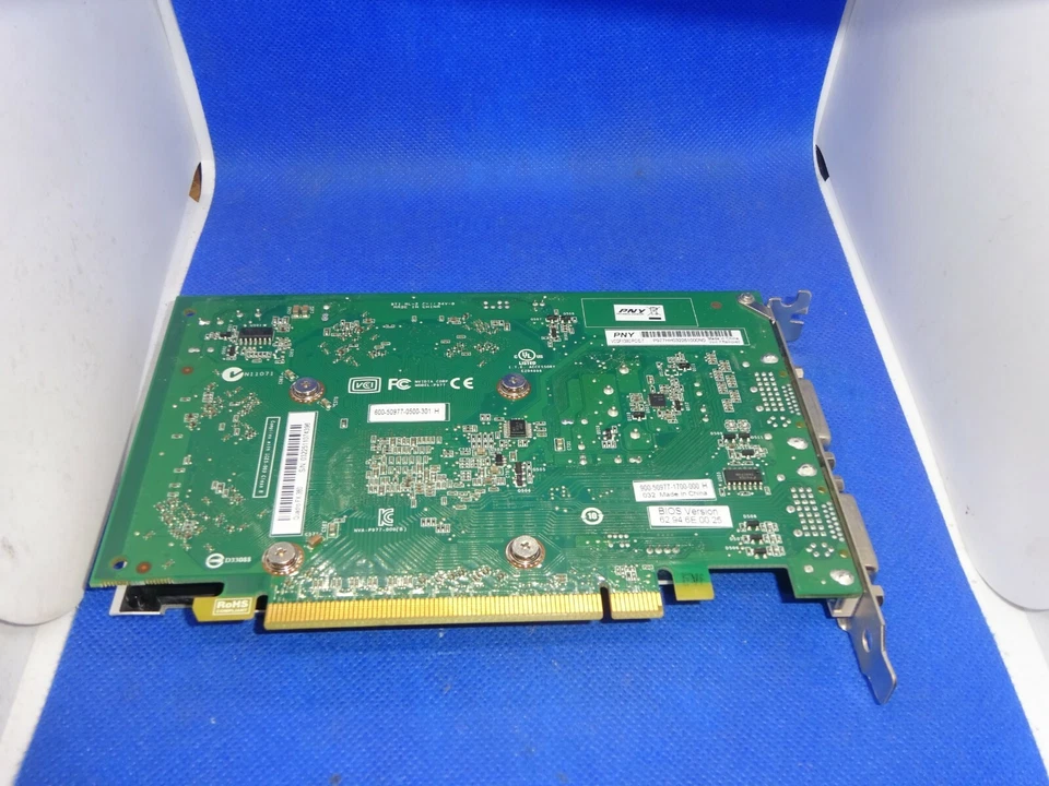 nVIDIA QUADRO FX 380 256MB DDR3 SDRAM PCI-e GRAFIKKARTE 2xDVI #GK7457 - Image 3 of 4