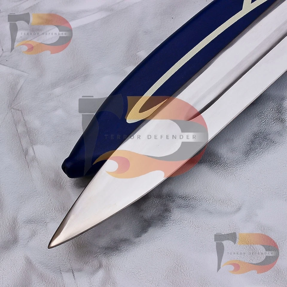 Espada maestra hecha a mano Aliento de lo salvaje, viene con una vaina Foto 4 de 4