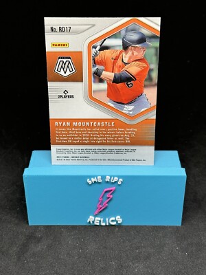 RYAN MARC & McGINLEY ARMITANOポストカード付 2021 Panini Mosaic RYAN MOUNTCASTLE Rookie Debut Card RD17