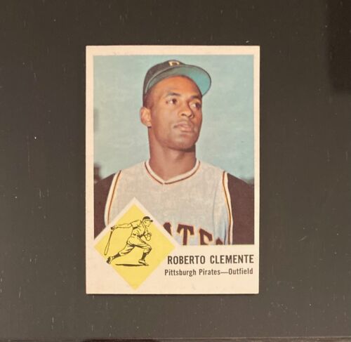 1963 Fleer #56 Roberto Clemente NM!* LOOKS NEW! TOUGH CARD! GLOSSY SURFACE!