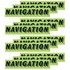 14.5 Inch Black Green Adhesive Windshield Slogan Car Dealer Sticker N'S