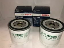 2 filtri olio adatti a Ford CVH Escort, RS Turbo, XR3i, Fiesta.Sierra... Bosch